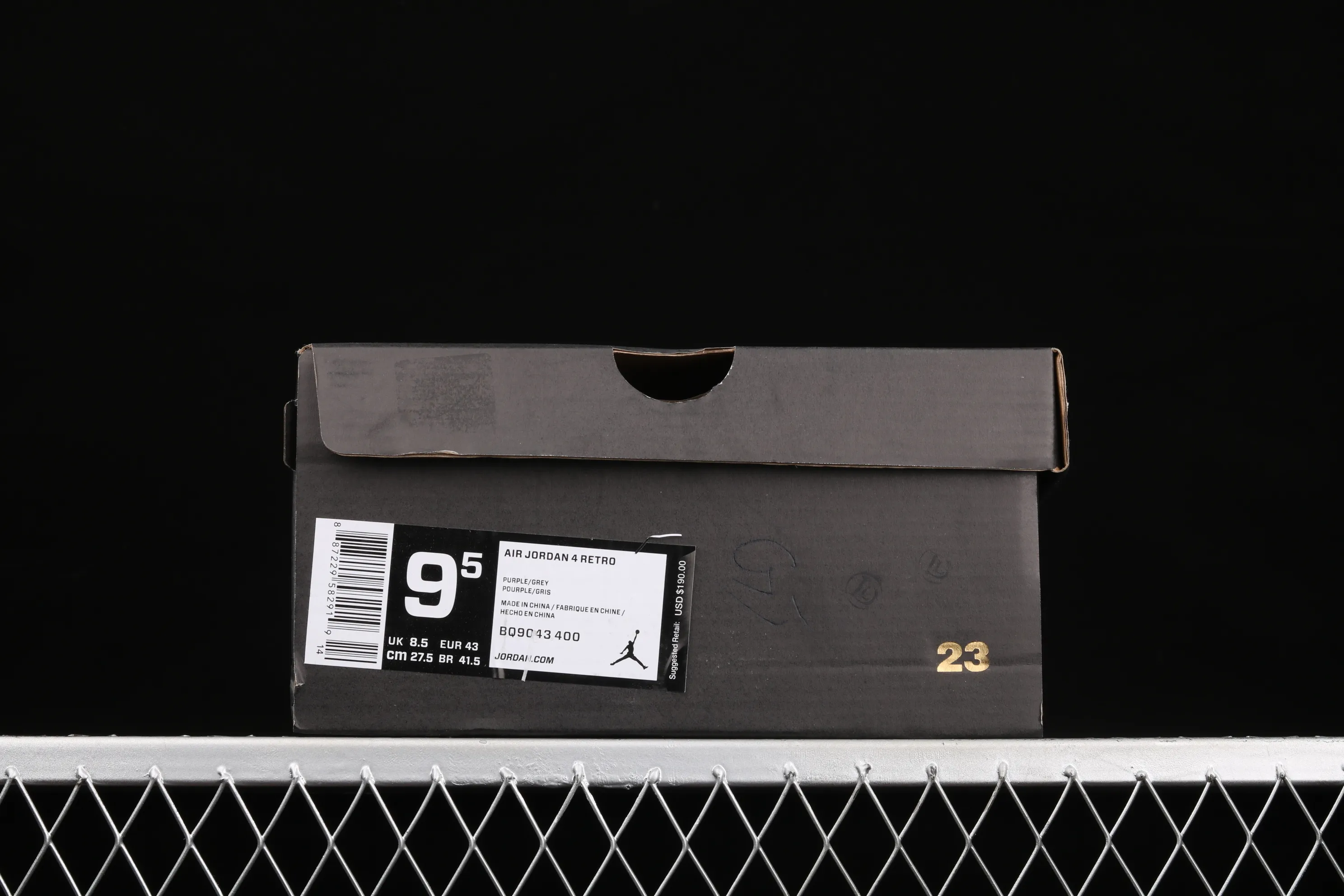 All categories Air Jordan Jordan series basketball shoes Air Jordan 4 G version Air Jordan 4 RETRO "Monsoon Blue" AJ4 Joe 4 Chameleon BQ9043-400